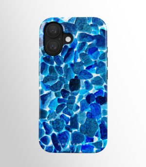 Blaues Leuchten