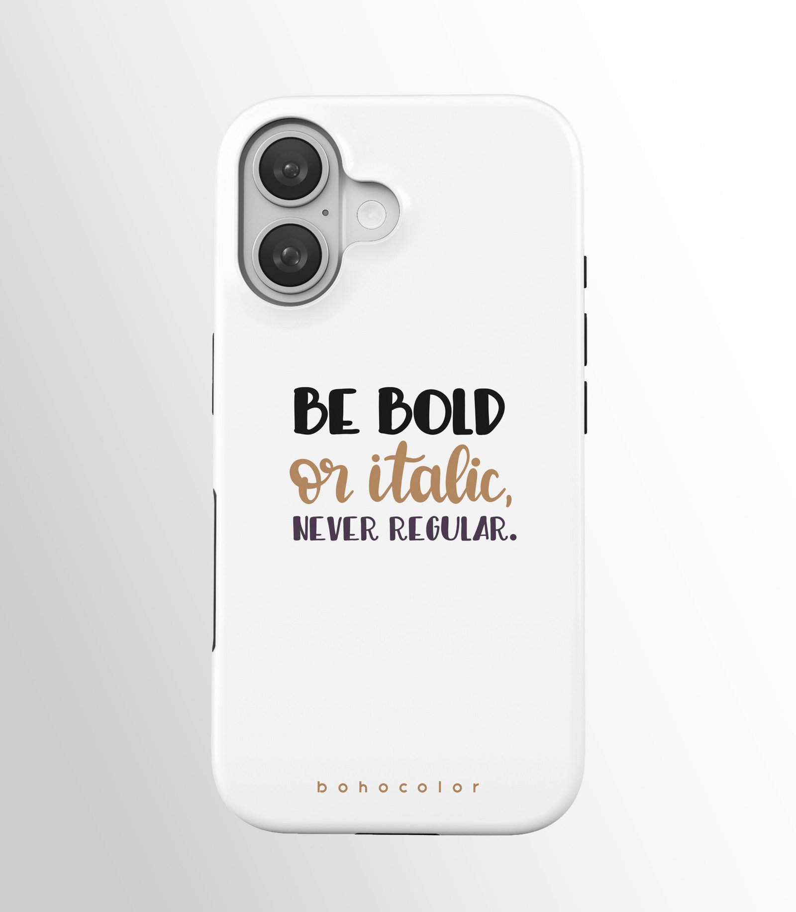 Be Bold or Italic Never Regular – Bild 2