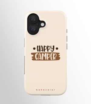 Glücklicher Camper