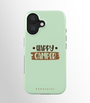 Glücklicher Camper