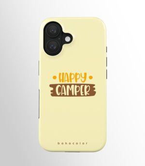 Glücklicher Camper